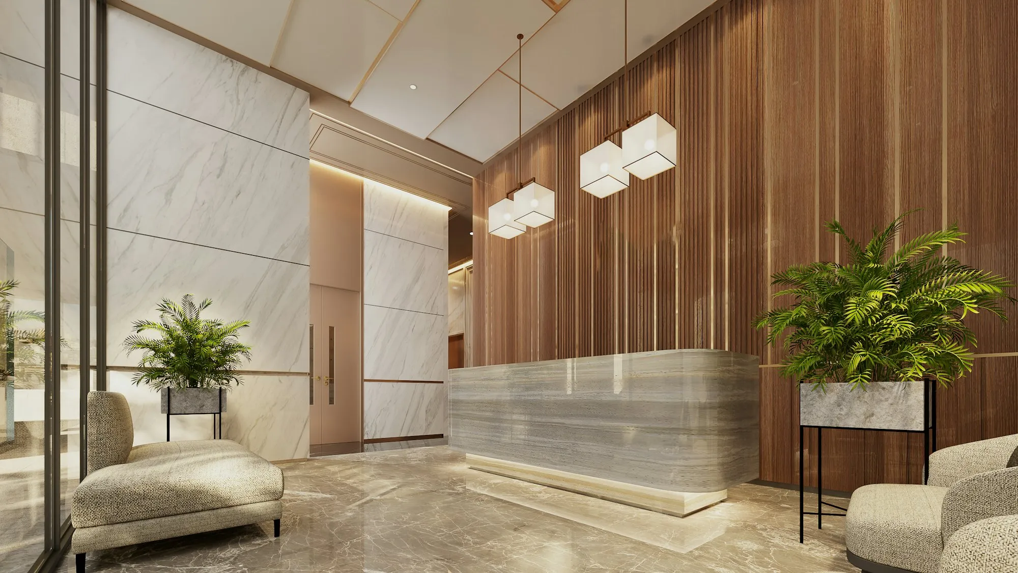 Office reception
